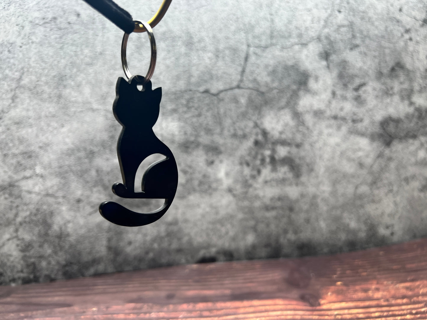 Black Cat key chain