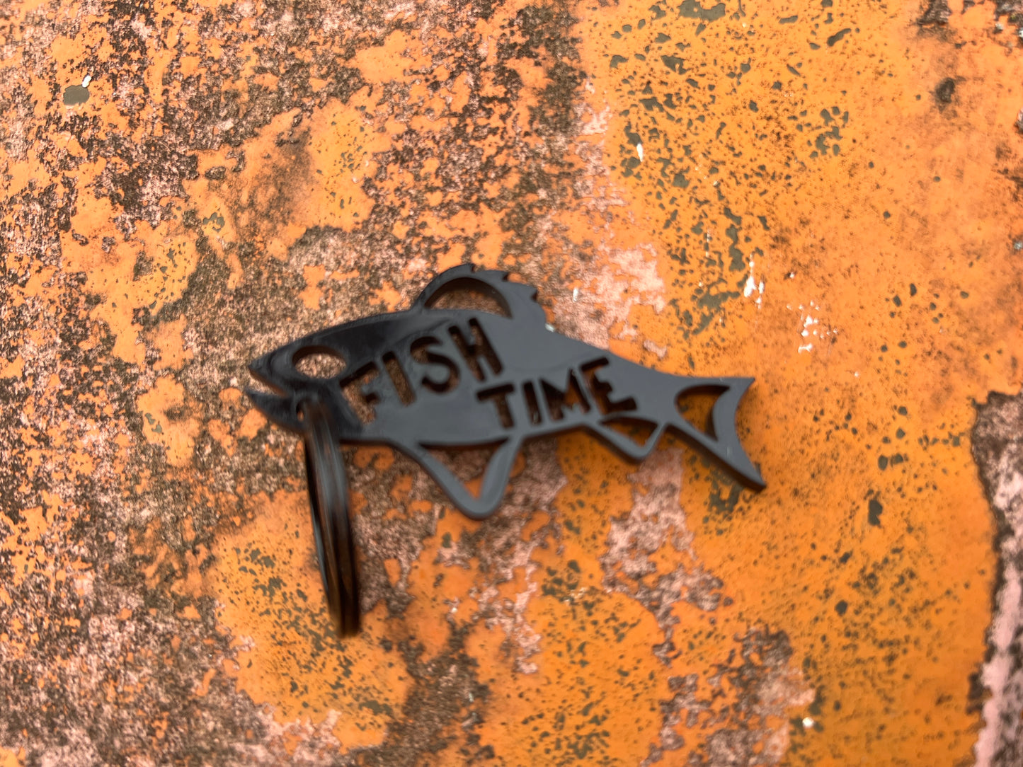 Fish Time keychain