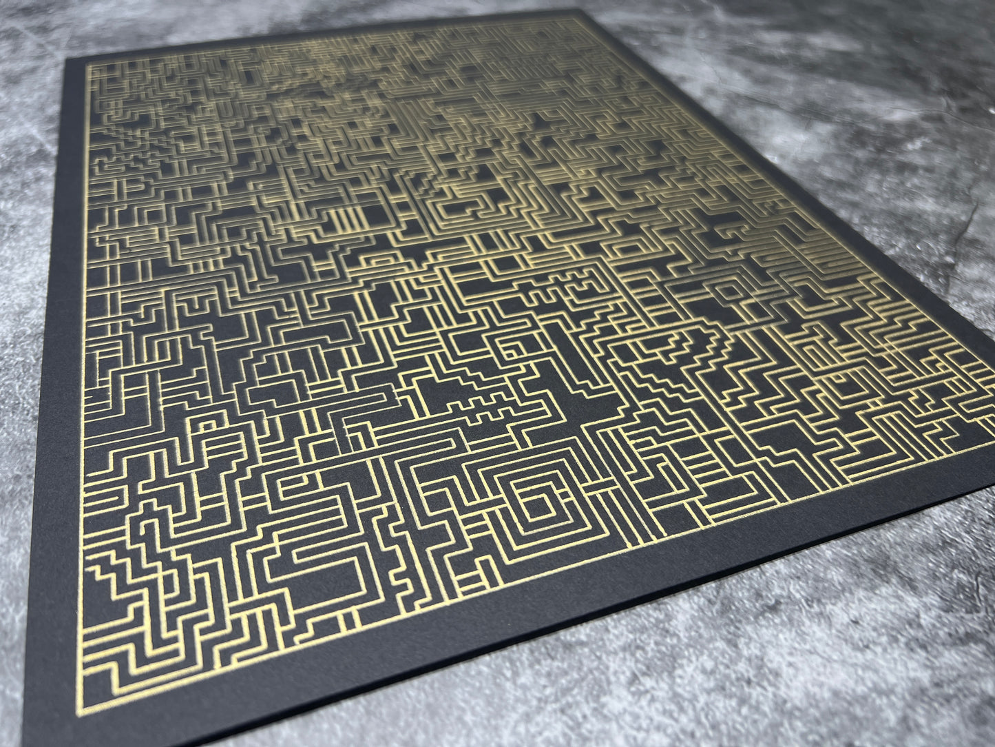 Wall decor pattern , organic and geometric art