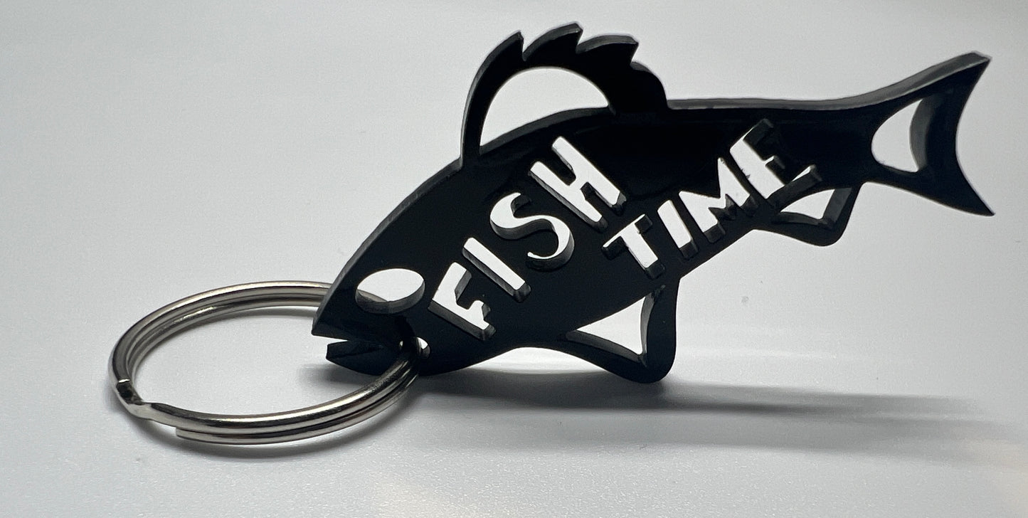 Fish Time keychain