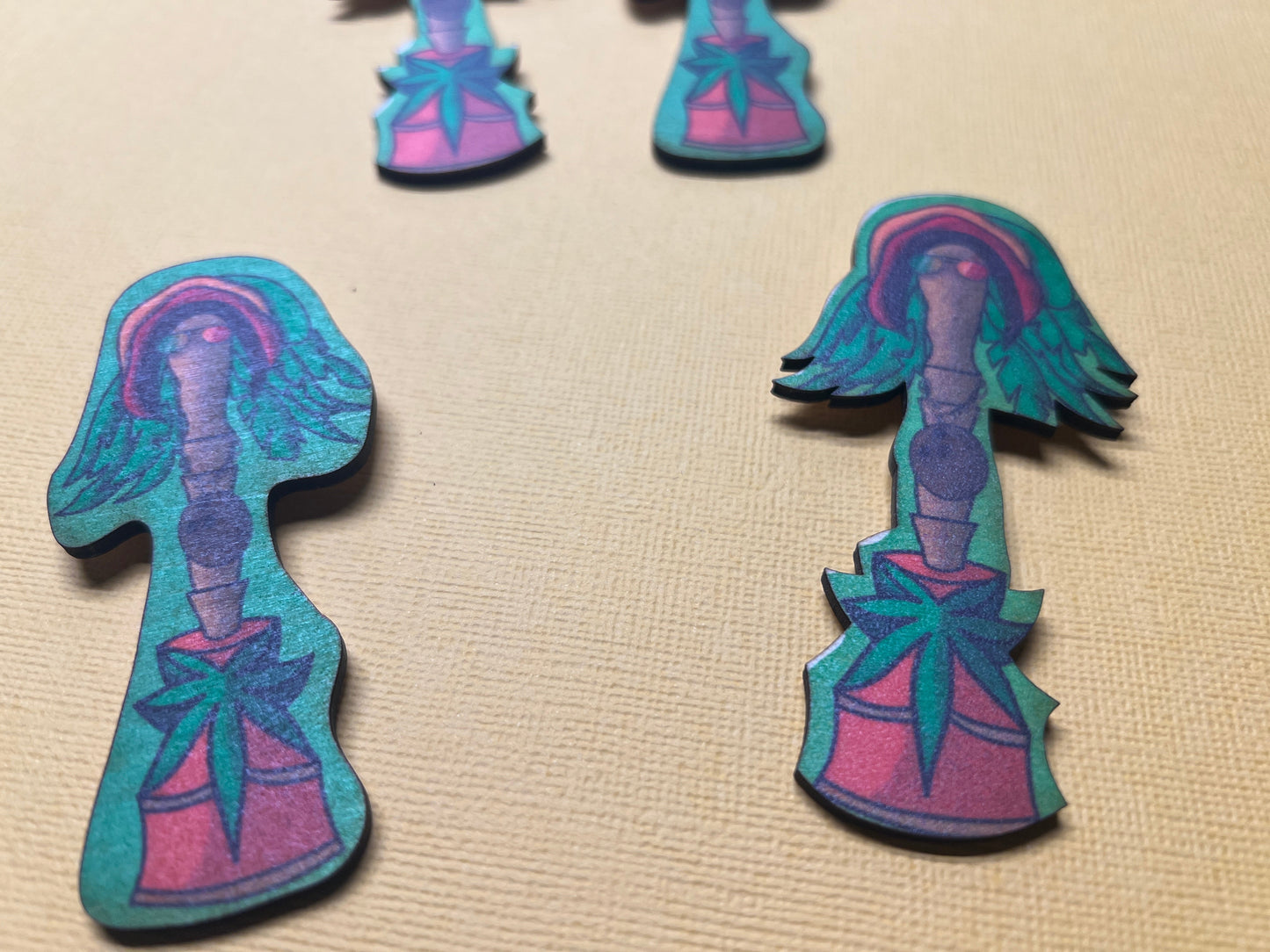 π΄ Reggae Palm Vibes Magnet