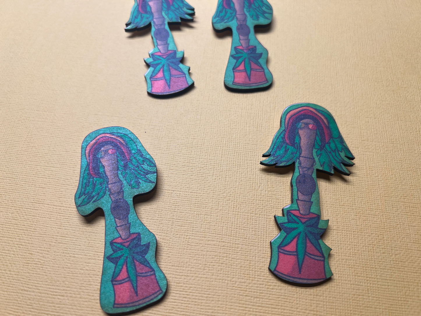 π΄ Reggae Palm Vibes Magnet