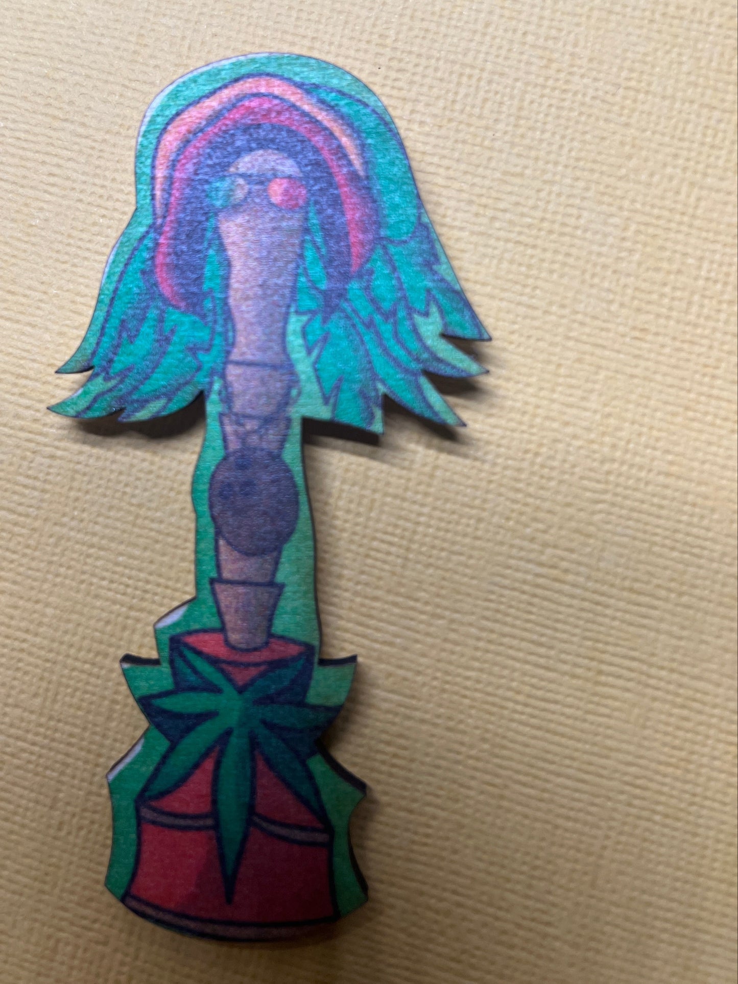 π΄ Reggae Palm Vibes Magnet