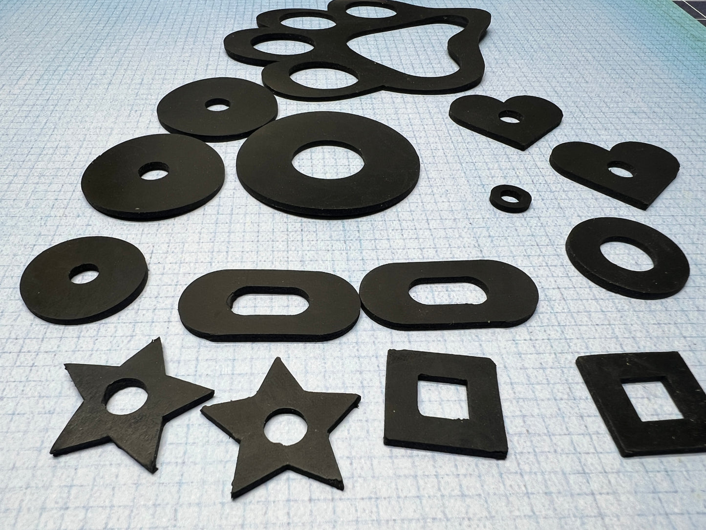 Custom Rubber washers spacers