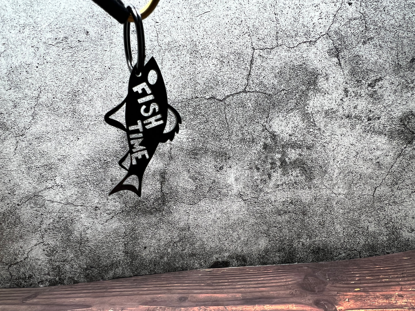 Fish Time keychain