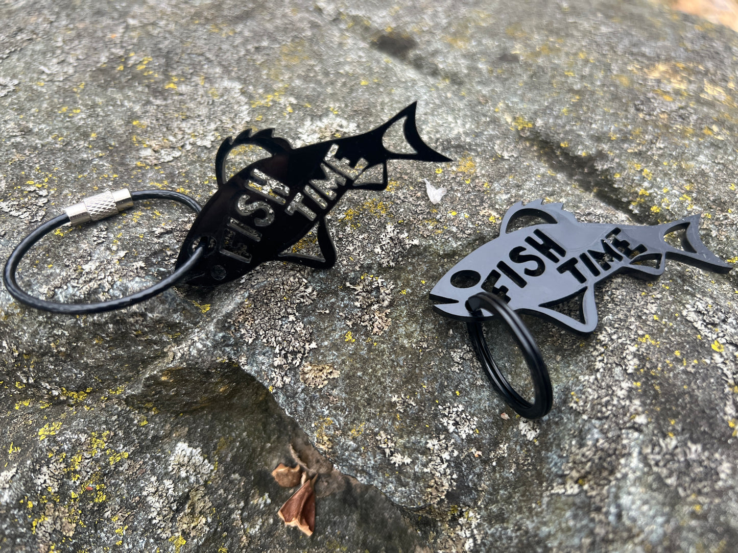 Fish Time keychain