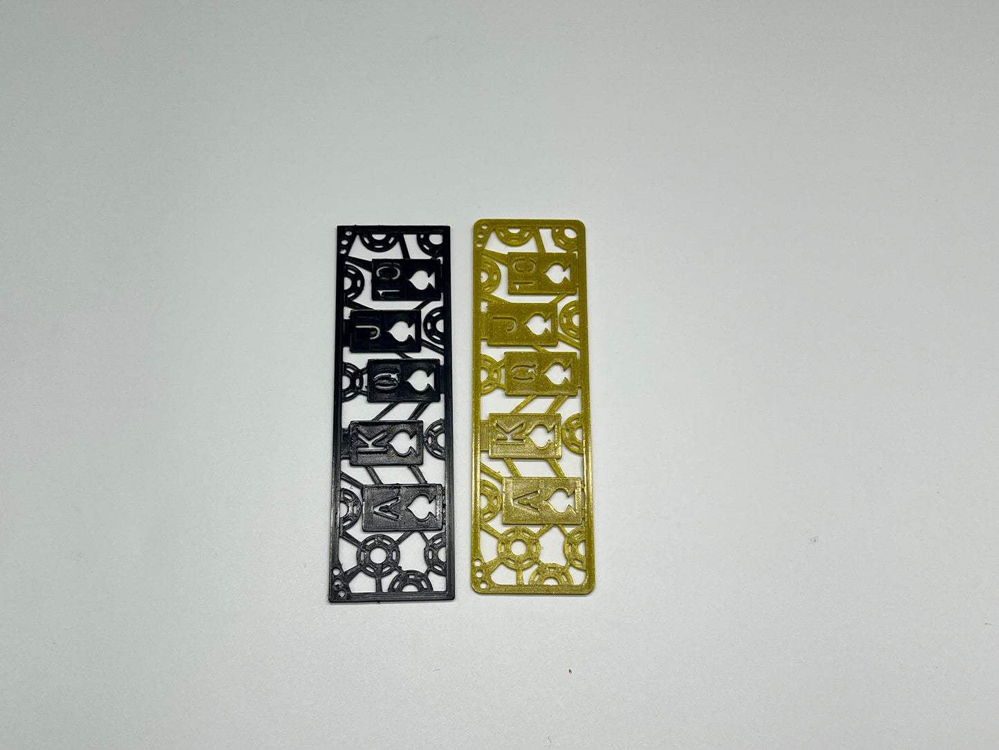 Bookmark 3d shapes