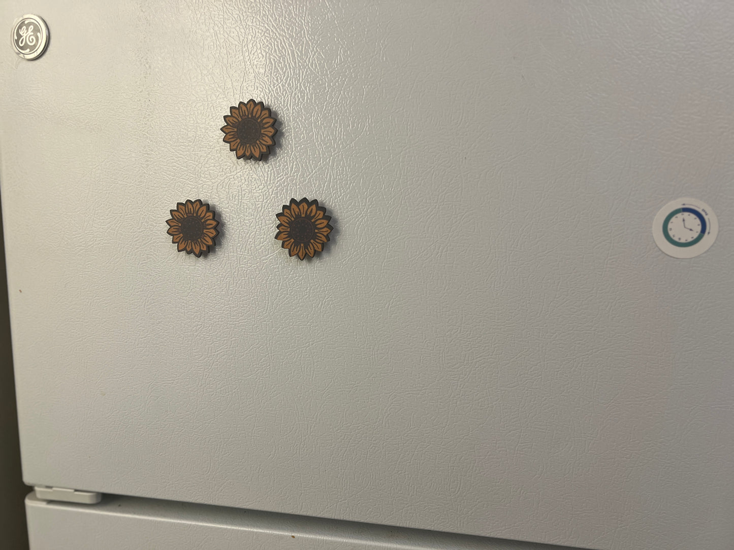 Sunflower Wooden Magnets