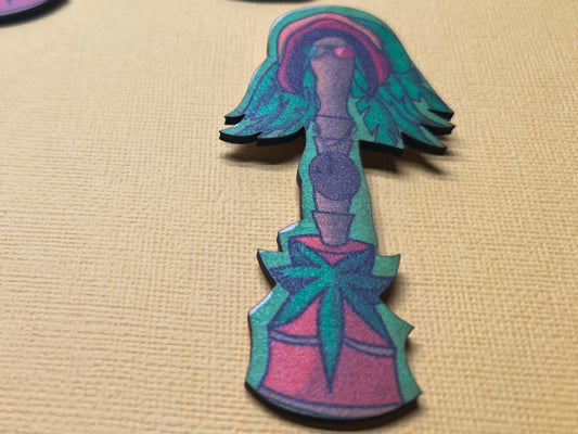 🌴 Reggae Palm Vibes Magnet