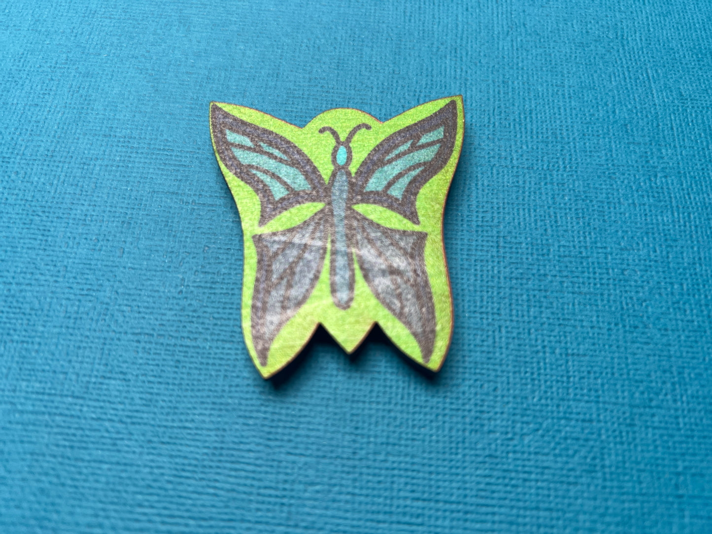 Vibrant Butterfly Magnets