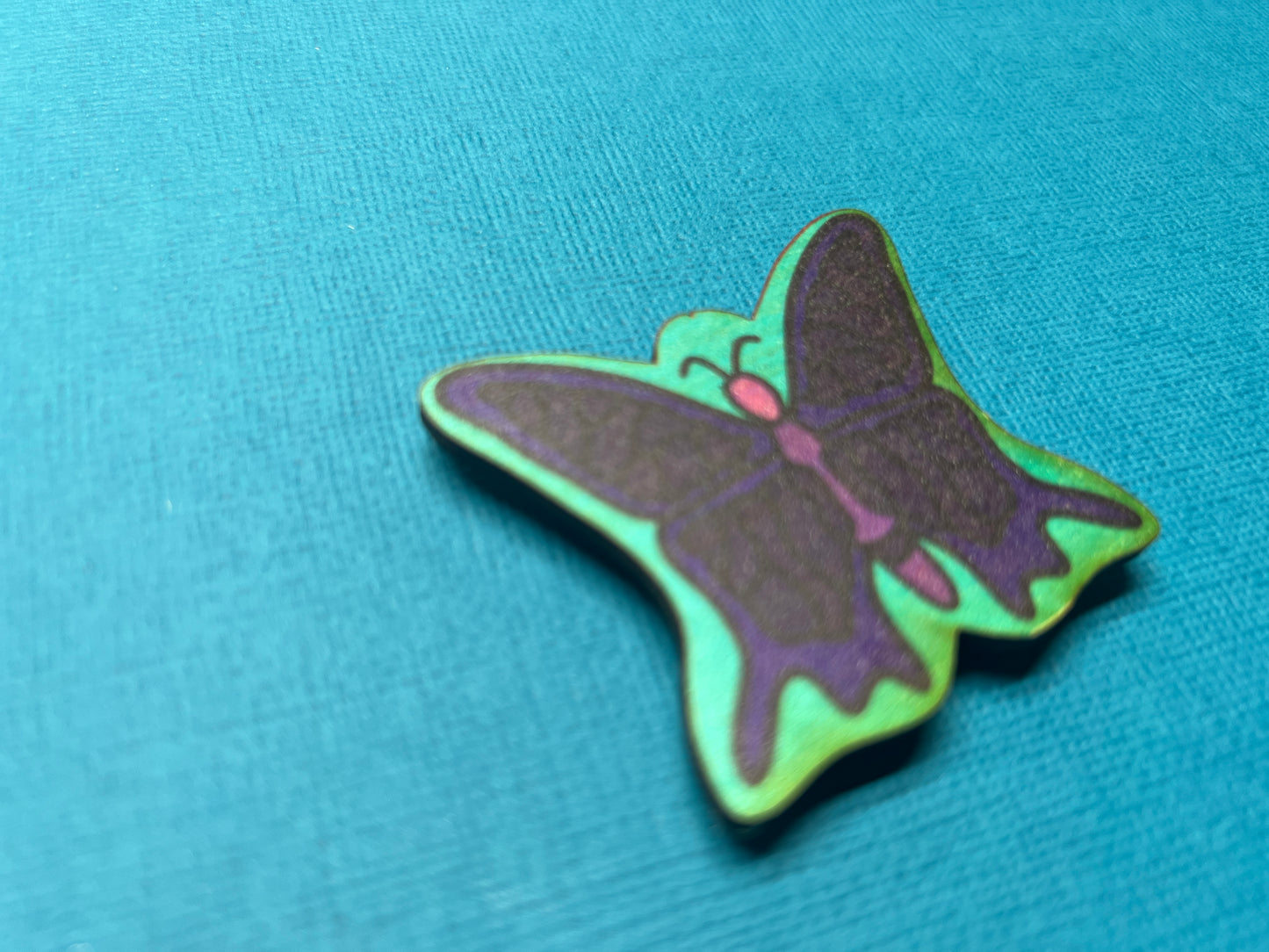 Vibrant Butterfly Magnets