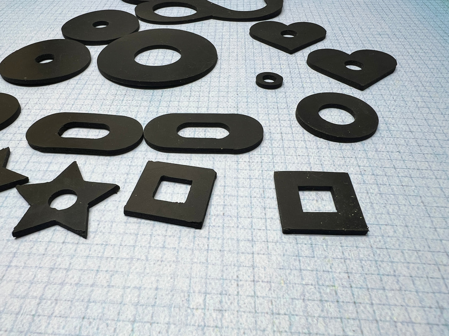 Custom Rubber washers spacers