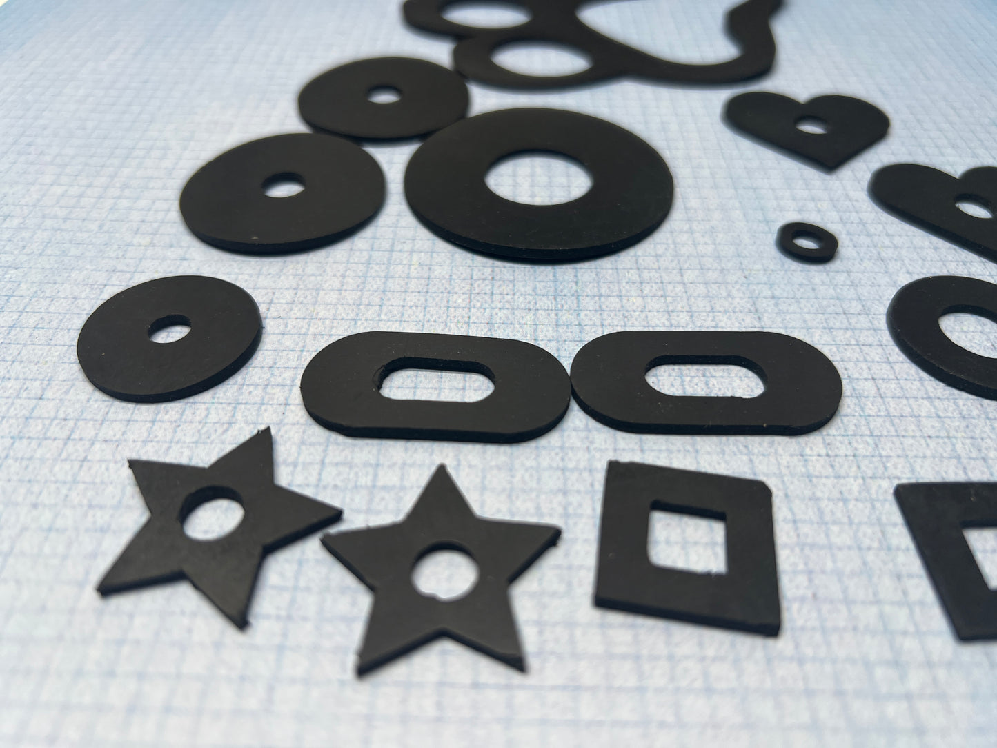 Custom Rubber washers spacers