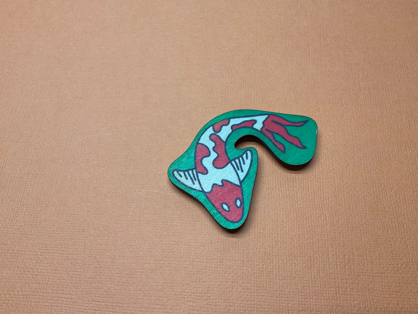 🌊 Vibrant Koi Fish Magnet Set
