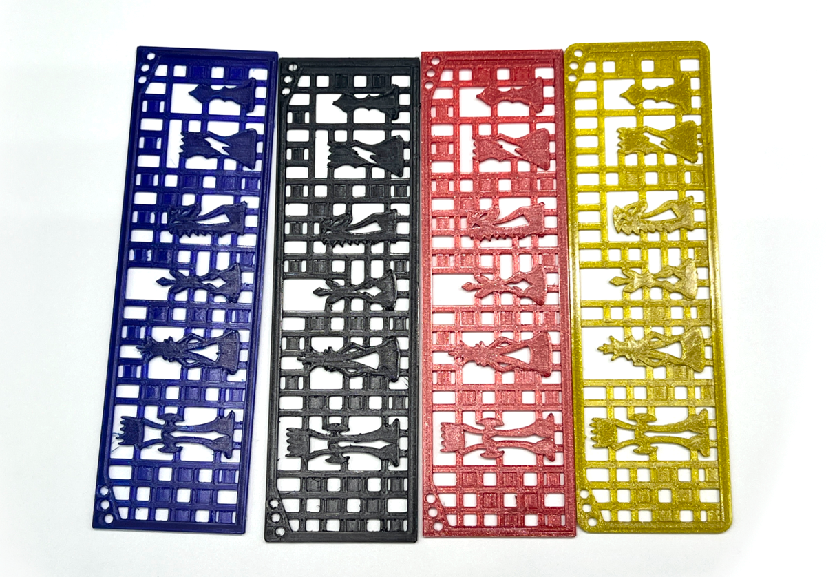 Bookmark 3d shapes