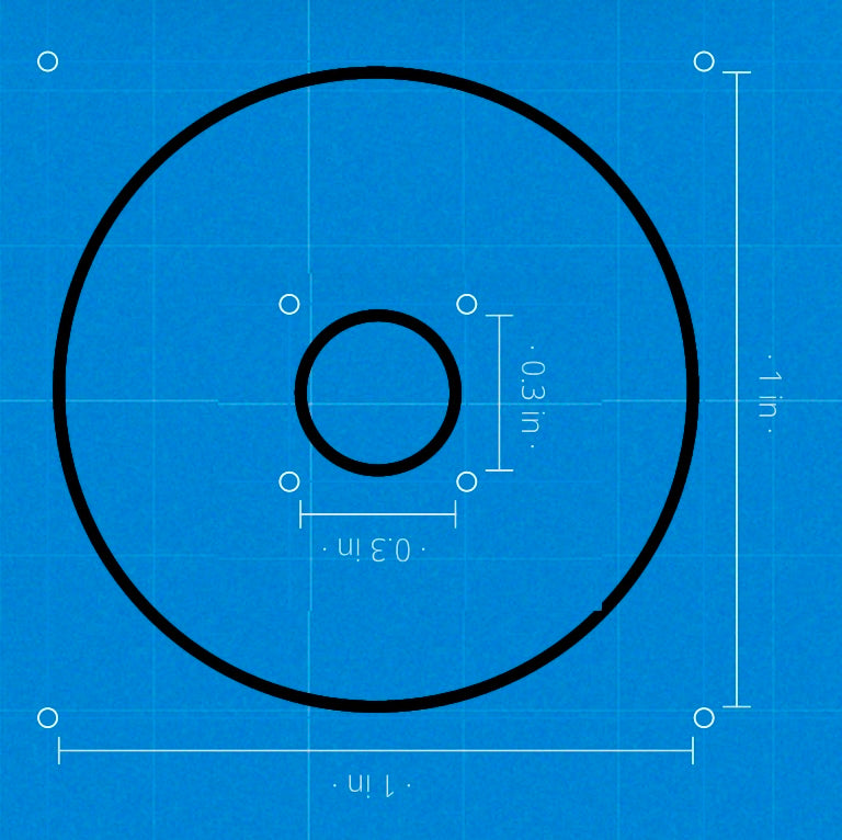 Rubber Washers 1 in diameter